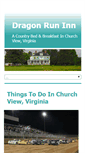 Mobile Screenshot of dragon-run-inn.com