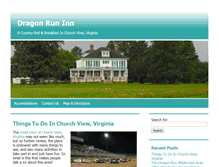 Tablet Screenshot of dragon-run-inn.com